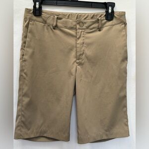 Nike dry fit khaki color, golf shorts YL, great condition